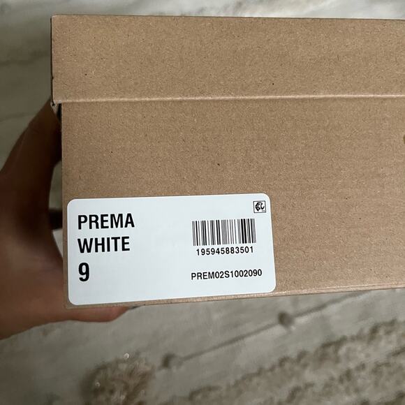 Steve Madden White Prema Braided Sandal heels size 9 - Picture 7 of 7